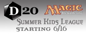 Kids Summer Magic League at D20 Games