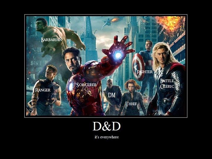 D&D as avengers