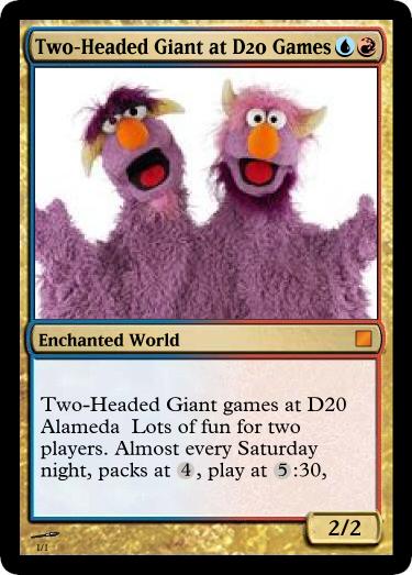 Two-Headed Giant at D20 Games
